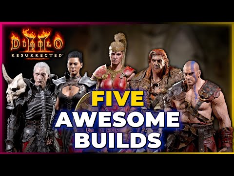 Best Terror Zone Starters for Patch 2.5!! Top 5 Fun Builds - Diablo 2 Resurrected