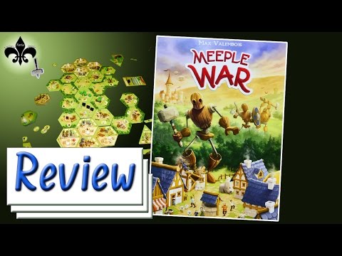 Meeple War Brettspiel Review - Blue Cocker Games  /GER