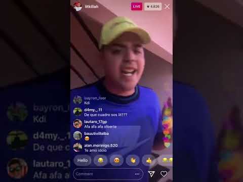 LIT KILLAH Y KODIGO FREESTYLE EN VIVO DE INSTAGRAM