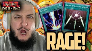 [RAGE QUIT] SÓ ESPADAS E RAIGEKII?!?! DESGRAÇADO! YUGIOH! FORBIDDEN MEMOIRES MOD: MOD 13 EFFECT! 02