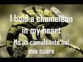 Elisa - Chameleon con testo in inlgese e in italiano