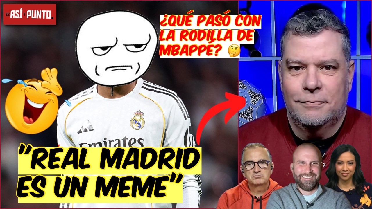 POLÉMICO: Real Madrid ES UN MEME. HA HECHO el RIDÍCULO con LA RODILLA de MBAPPÉ 😱 | Es Así y Punto
