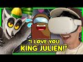KING JULIEN Plays AMONG US VR