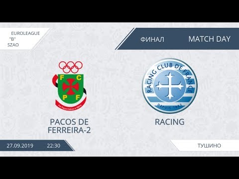 AFL19. EuroLeague. SZAO. Division B. Play-Offs. Pacos de Ferreira-2 - Racing.
