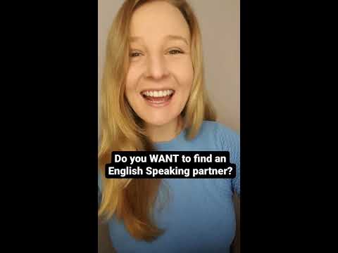 How to Find an English Speaking Partner?