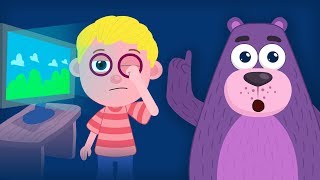 How to take care of your eyes |  Good Habits for kids | Moral Stories | Polly Olly