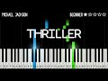 Michael Jackson Thriller EASY Piano Tutorial