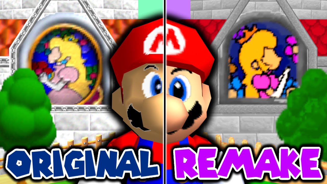 I Remade Mario 64 FROM MEMORY