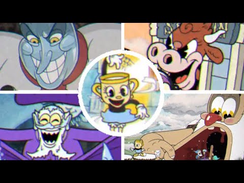 All Cuphead DLC Bosses With One Super Hit