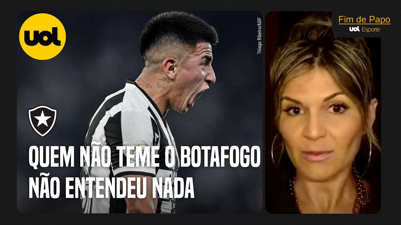 FLAMENGO?  PALMEIRAS?  'QUEM NÃO TEME O BOTAFOGO, NÃO ENTENDEU NADA', DISPARA ALICIA KLEIN