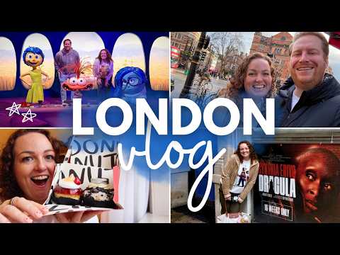 LONDON VLOG! 🇬🇧 Mundo Pixar Experience, Lego, Leicester Square Food Hall, Dracula & Book Shopping 📚