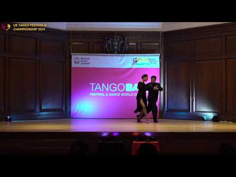 UK Tango Championship Finalists - Stage: Carlos Alberto Rodriguez & Brigita Rodrigues