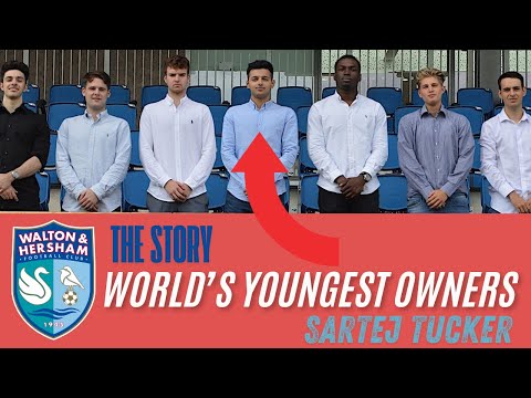 Meet the club ran by the World's YOUNGEST owners! (Walton & Hersham FC)