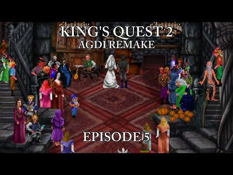 King's Quest II: Romancing the Stones Let's Play | AGDI Remake | Episode 5
