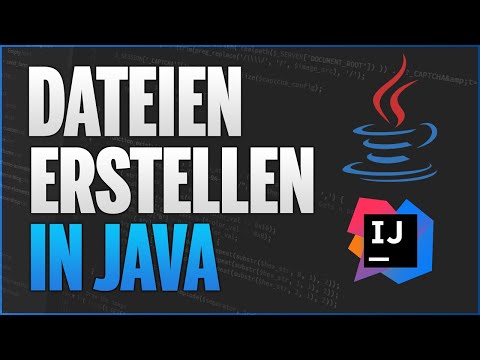Dateien in Java ERSTELLEN | Java Programmieren Lernen Deutsch - 30