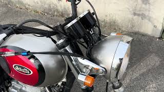 カワサキ　エストレヤ　RSカスタム　ワイドハンドルバー