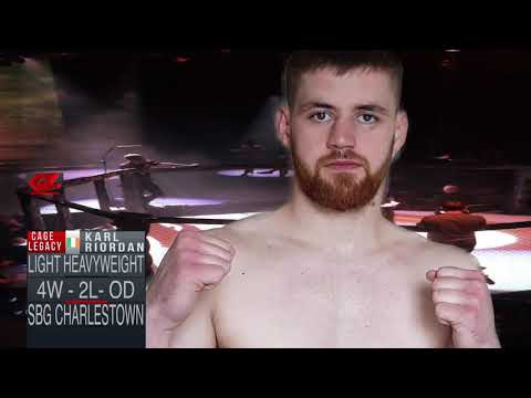Karl Riordan Light Heavyweight Champion