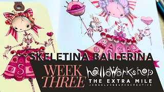 Halloworkshop The Extra Mile: Skeletina Ballerina