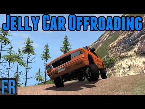 Jelly Car Offroading - American Descent #8 (BeamNG Drive)