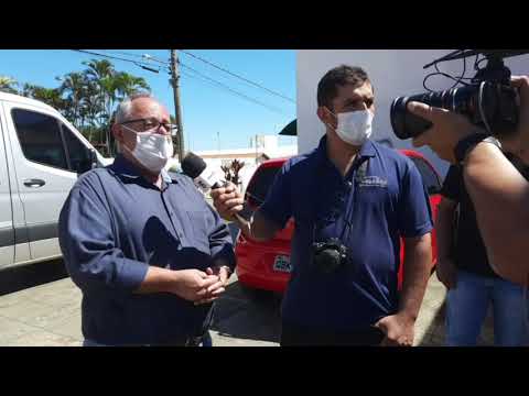 Através de um pedido do ex vereador Jorge Henrique(Kiki) foi possível viabilizar uma emenda no valor de R$ 150.000 e a Prefeitura com a contrapartida de R$ 55.000 adquiriu o veículo que será usado para o transporte de pacientes que fazem hemodiálise em Ro