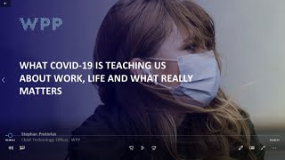 What Covid-19 is teaching us about Creativity and Wellness by Stephan Pretorius