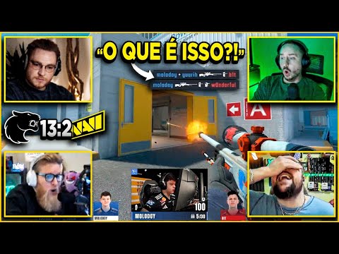REAÇÕES DOS GRINGOS com O AMASSO da FURIA contra A NAVI no MAJOR! (LEGENDADO)
