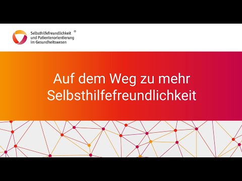 Kurz erklärt: Netzwerk Selbsthilfefreundlichkeit und Patientenorientierung im Gesundheitswesen.