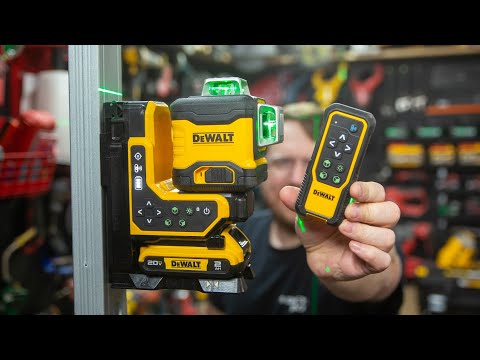 NEW Dewalt 3x360 Remote Control Laser - DCLE34035D1-XE