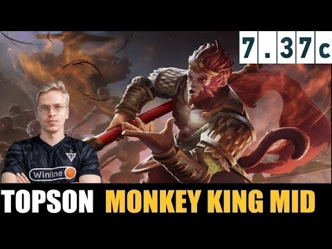 🤯TOPSON [Monkey King] MID 7.37C - DOTA 2 HIGHEST MMR MATCH #dota2 #dota2gameplay  #topson