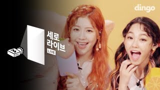 구구단 '오구오구’의 ICE CHU 세로라이브 영상촬영