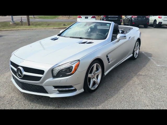 2013 MERCEDES-BENZ SL-CLASS CONVERTIBLE V8, TWIN TURBO, 4.6L SL 550 ROADSTER 2D
