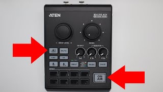 ATEN MicLIVE Review | Podcast AI Audio Mixer