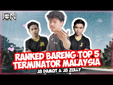 RANKED SEASON BARU PUBG MOBILE BARENG TOP 5 TERMINATOR MALAYSIA DAMQT & ZULLY - HIJRAH GAMING