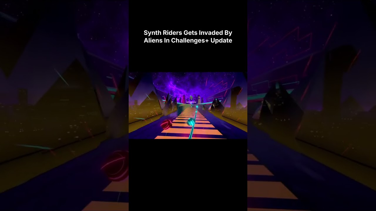 Synth Riders Gets Invaded By Aliens In Challenges+ Update