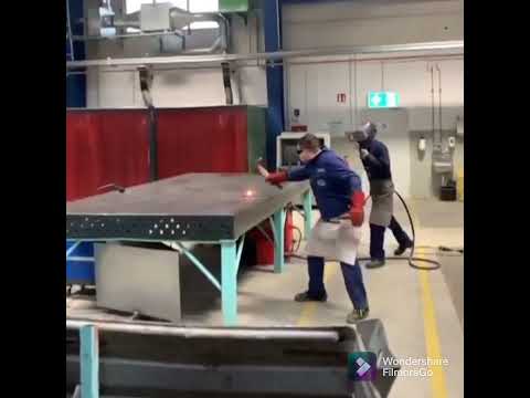 This is what happens when you smash molten metal with hammer #shorts #wow