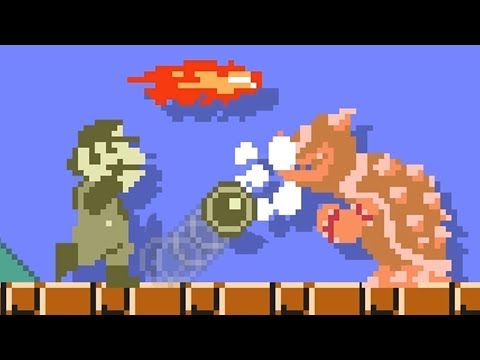 Super Mario Maker 2 - New Power-Up Superball Flower Gameplay