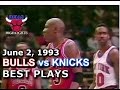 1993 Bulls Vs Knicks Game 5 HD Highlights