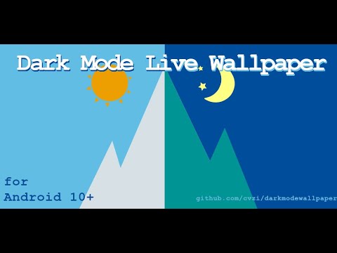 Dark Mode Live Wallpaper