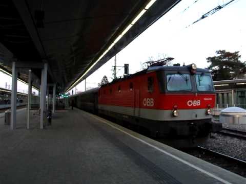 "Eyjafjallajökull 2010" - EuroNight train to Rome/Milan leaving Vienna