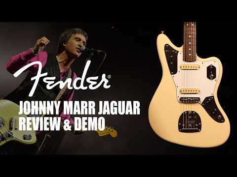 2019 Fender Johnny Marr Signature Jaguar - Olympic White image 21