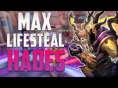 SMITE CONQUEST | HADES MID - MAX LIFESTEAL IS SO GOOD!!!