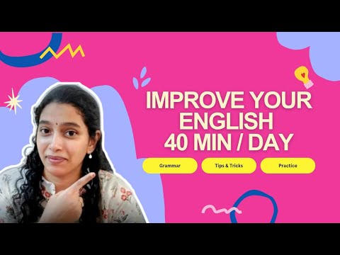 40mins daily english study plan to speak like a pro!!