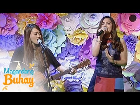 Magandang Buhay: Alexa & Eunice perform "Pakipot, Suplado"