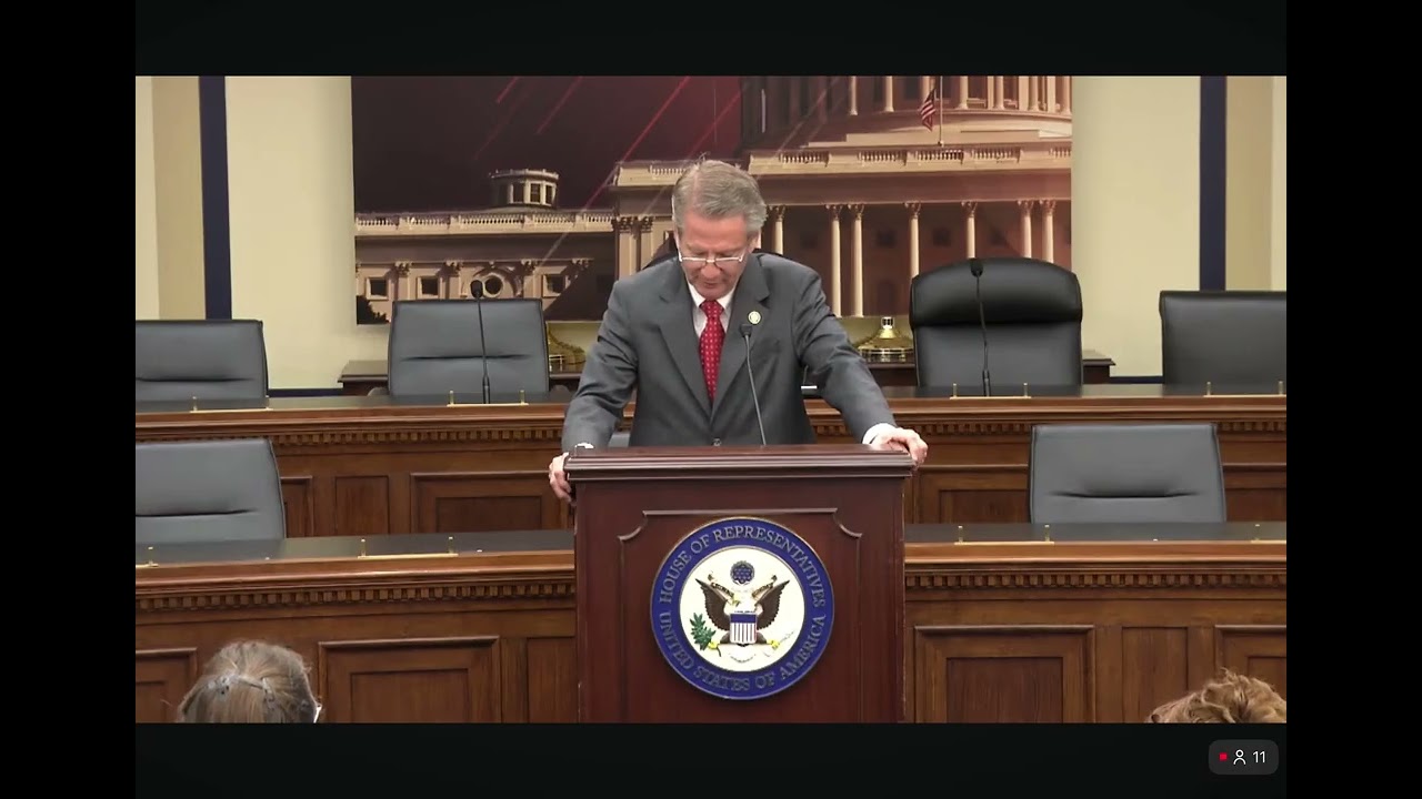 Rep. Tim Burchett Speaks At Congressional Iran Briefing - Working Towards A Democratic Iran