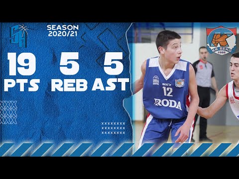 Filip Borovicanin (2004) Highlights vs Zitko Basket | 19 Pts, 5 Reb, 5 Ast
