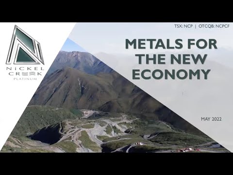 Thumbnail for Nickel Creek Platinum Corp. (TSX: NCP) (OTCQB: NCPCF) Webcast | Planet MicroCap Showcase 2022 by Nickel Creek