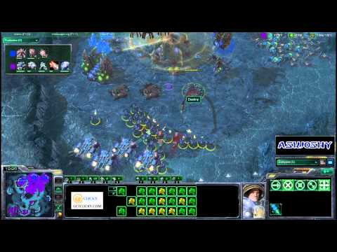 Destiny vs. qxc Showmatch Game 2! - StarCraft 2 Commentary