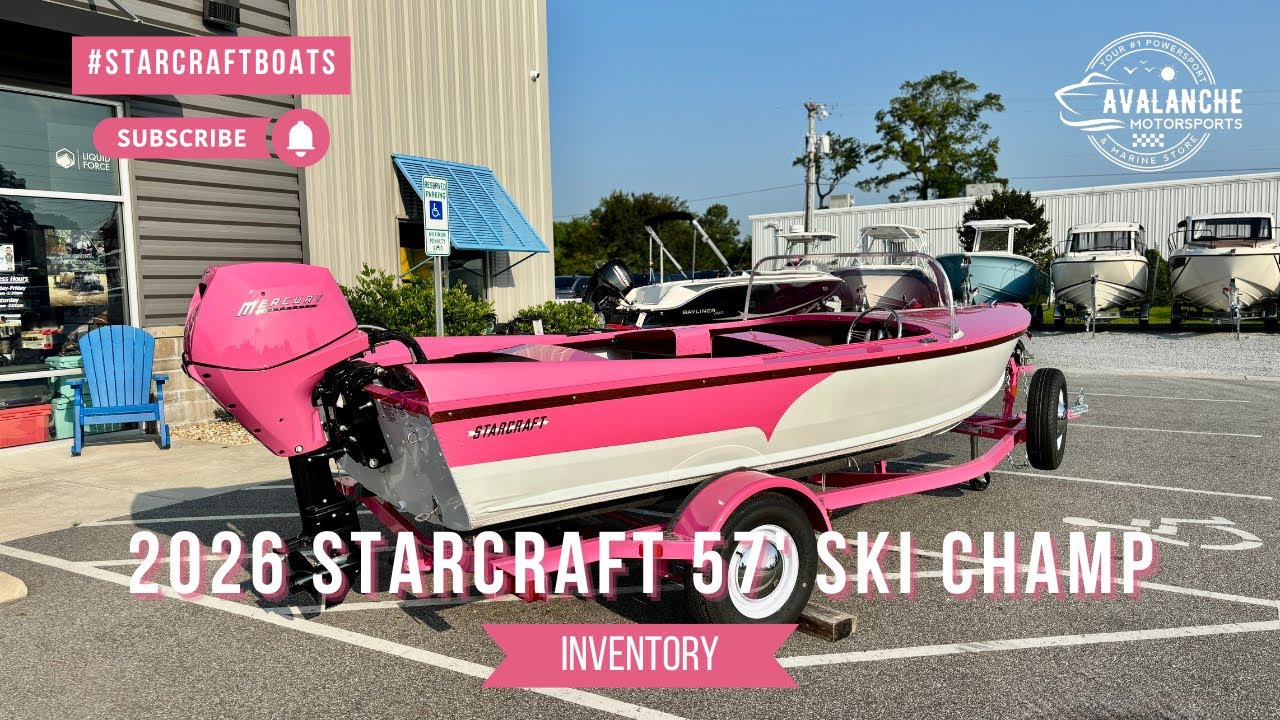2026 Starcraft 57 Ski Champ walkthrough &mdash; Avalanche Motorsports