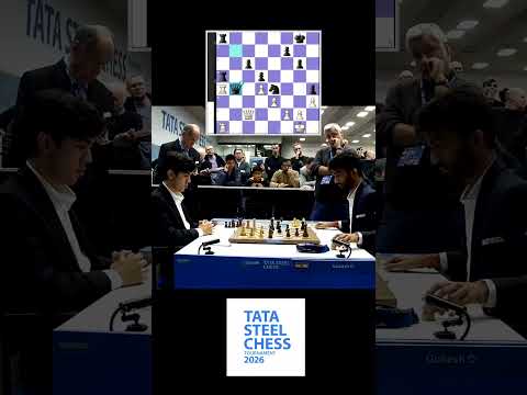 Gukesh D vs Javokhir Sindarov | Tata Steel chess 2026