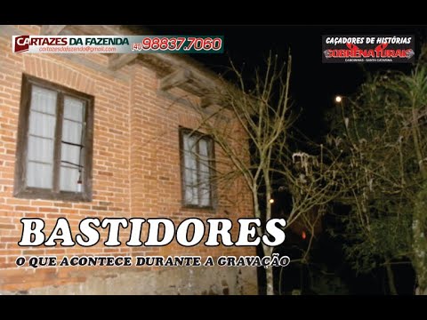 Bastidores da gravação da pousada dos tropeiros #cacadoresdehistoriassobrenaturais